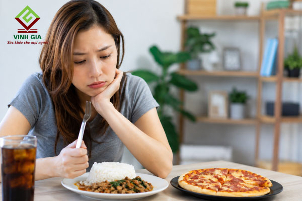 Chế độ ăn thiếu thực phẩm giàu canxi dẫn đến thiếu canxi