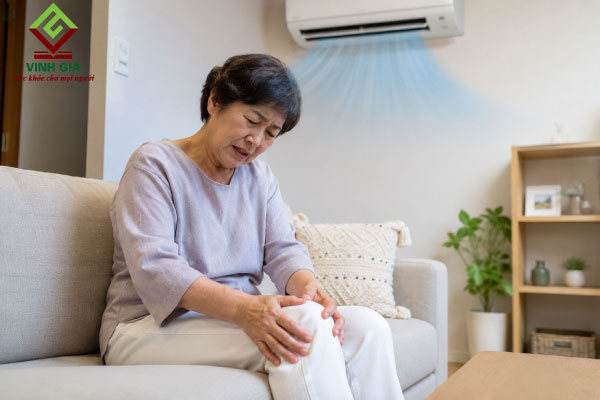 Những bệnh xương khớp dễ bị ảnh hưởng bởi điều hòa