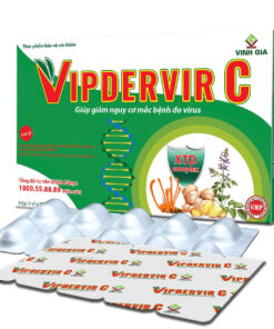 VIPDERVIR C - Hỗ trợ tăng cường sức đề kháng