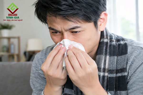 Nguyên nhân khiến cúm bị nghẹt mũi, sổ mũi