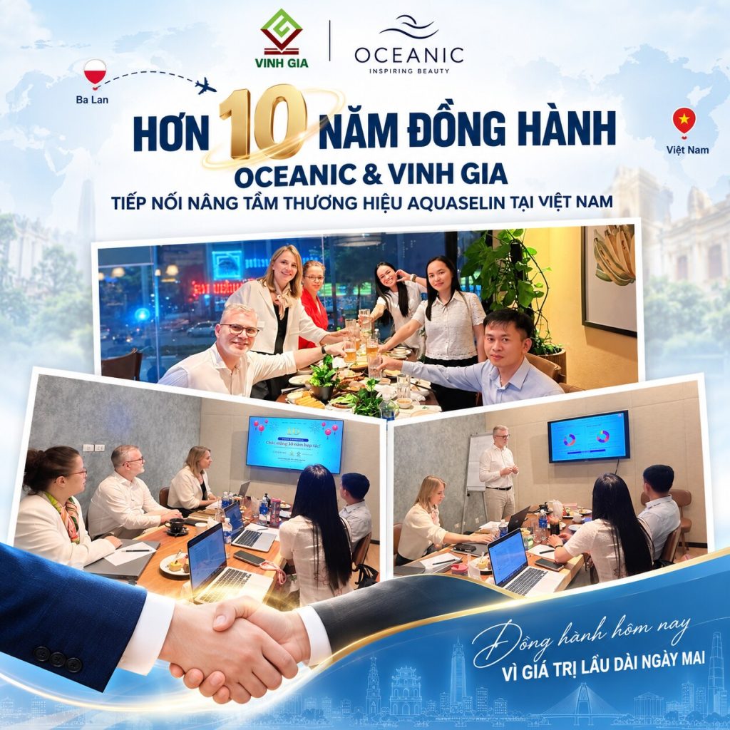 Over 10 years of partnership – Oceanic and Vinh Gia